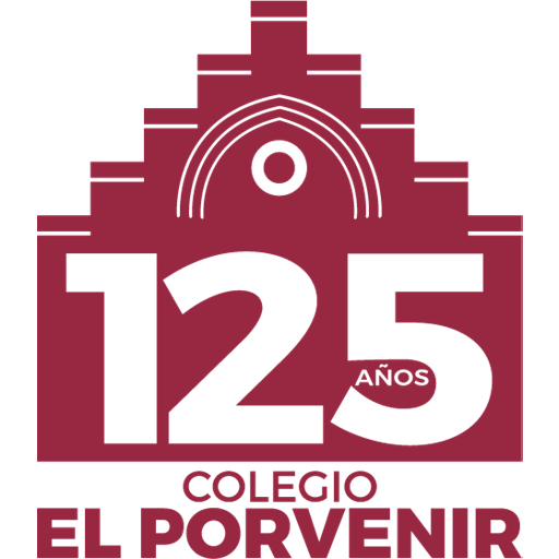 Logo colegio El Porvenir, calle Bravo Murillo 85, Cuatro Caminos, Chamberí, Madrid