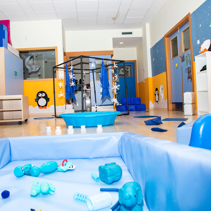 Espacios de la Escuela Infantil El Porvenir